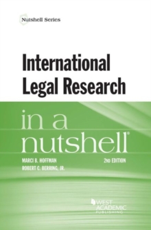 Image for International Legal Research in a Nutshell