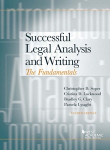 Image for Successful Legal Analysis and Writing