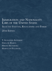Image for Immigration and nationality laws of the United States  : selected statutes, regs and forms