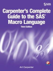 Image for Carpenter's Complete Guide to the SAS Macro Language, Third Edition