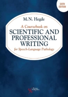 Image for A Coursebook on Scientific and Professional Writing for Speech-Language Pathology