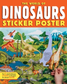 Image for The World of Dinosaurs Sticker Poster