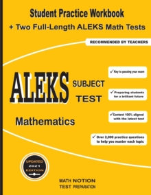 Image for ALEKS Subject Test Mathematics