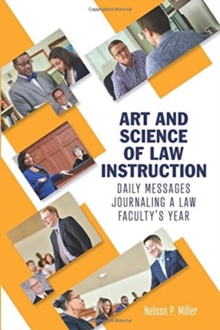 Art and Science of Law Instruction