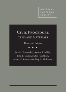 Image for Civil procedure  : cases and materials