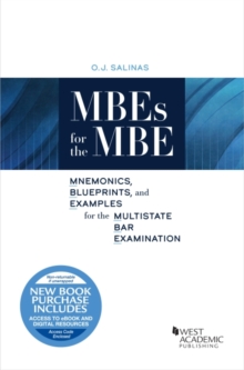 Image for MBEs for the MBE  : mnemonics, blueprints, and examples for the multistate bar examination