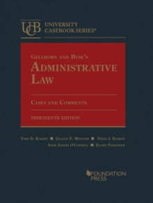 Image for Gellhorn and Byse's Administrative Law