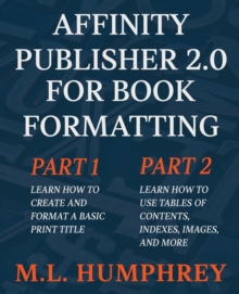 Image for Affinity Publisher 2.0 for Book Formatting