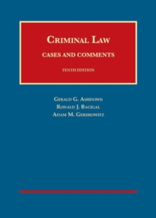 Image for Criminal Law - CasebookPlus