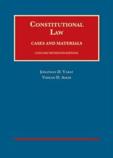 Image for Constitutional Law : Cases and Materials, Concise - CasebookPlus