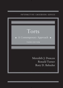 Image for Torts, A Contemporary Approach - CasebookPlus
