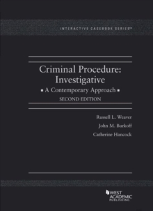 Image for Criminal Procedure : Investigative, A Contemporary Approach - CasebookPlus
