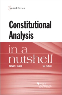 Constitutional Analysis in a Nutshell