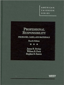 Image for Professional Responsibility : Problems, Cases and Materials - CasebookPlus