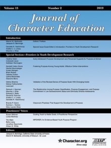 Image for Journal of Character Education