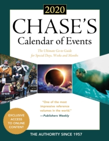 Image for Chase's calendar of events 2020: the ultimate go-to guide for special days, weeks and months.