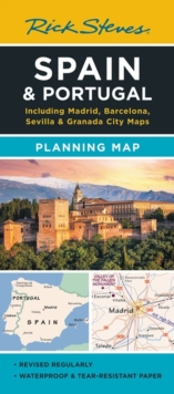 Image for Rick Steves Spain & Portugal Planning Map : Including Madrid, Barcelona, Sevilla & Granada City Maps