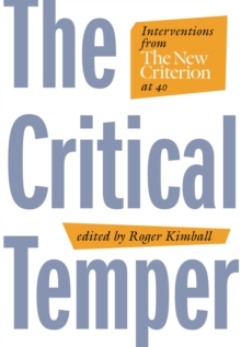 Image for The Critical Temper