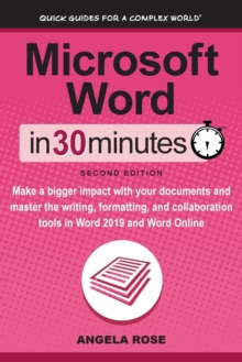Image for Microsoft Word In 30 Minutes (Second Edition)