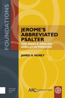 Image for Jerome's abbreviated psalter  : the Middle English and Latin versions
