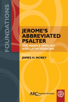 Image for Jerome's Abbreviated Psalter: The Middle English and Latin Versions