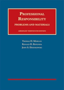 Image for Professional Responsibility : Problems and Materials, Abridged - CasebookPlus