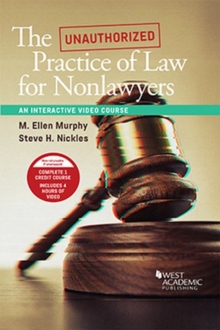 Image for The Unauthorized Practice of Law for Nonlawyers, An Interactive Video Course