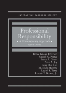 Image for Professional Responsibility : A Contemporary Approach - CasebookPlus