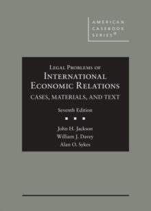 Legal Problems of International Economic Relations: Cases, Materials, and Text