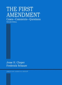 Image for The First Amendment  : cases-comments-questions