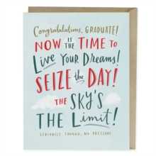 Em & Friends No Pressure Graduation Card