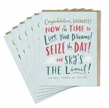 6-Pack Em & Friends No Pressure Graduation Card