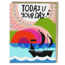 Image for 6-Pack Lisa Congdon for Em & Friends Women Today is Your Day Card