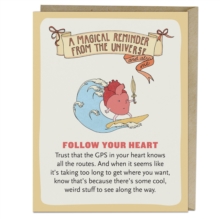 Image for 6-Pack Em & Friends Follow Your Heart Affirmators! Greeting Cards