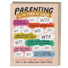 6-Pack Em & Friends Parenting in the Time of Covid Greeting Cards