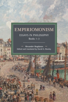 Empiriomonism: Essays in Philosophy, Books 13