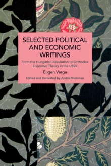 Image for Selected Political and Economic Writings of Eugen Varga