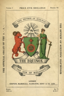 Image for The Equinox : Keep Silence Edition, Vol. 1, No. 3