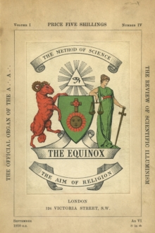 Image for The Equinox : Keep Silence Edition, Vol. 1, No. 4