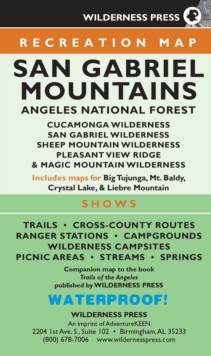 Image for MAP San Gabriel Mountains : Recreation Map