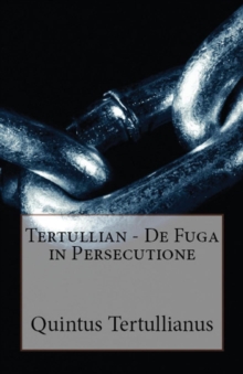 Image for De Fuga in Persecutione