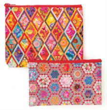 Kaffe Fassett’s Fabulous Florals Eco Pouch Set