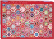 Kaffe Fassett’s Fabulous Florals Quilt Jigsaw Puzzle: 1000 Pieces, Dimensions 29.5? x 19.7?