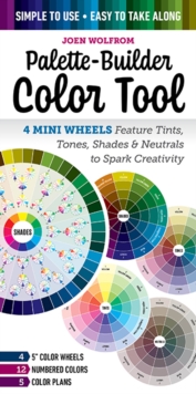Palette-Builder Color Tool: 4 Mini Wheels Feature Tints, Tones, Shades & Neutrals to Spark Creativity