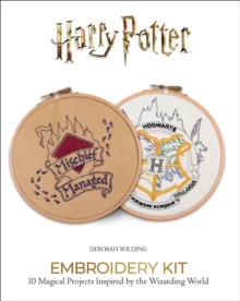 Image for Harry Potter Embroidery Kit: 10 Magical Projects Inspired by the Wizarding World