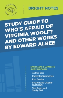 Image for Study Guide to Who's Afraid of Virginia Woolf? and Other Works by Edward Albee