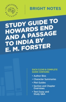Image for Study Guide to Howards End and A Passage to India by E.M. Forster