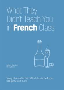 What They Didn’t Teach You In French Class: Slang Phrases for the Cafe, Club, Bar, Bedroom, Ball Game and More