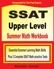 Image for SSAT Upper Level Summer Math Workbook