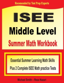 Image for ISEE Middle Level Summer Math Workbook